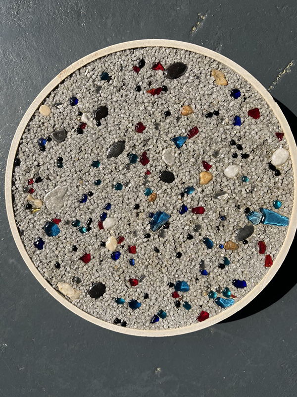 砾石混凝土路面