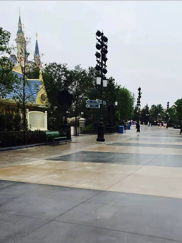 砾石聚合物路面